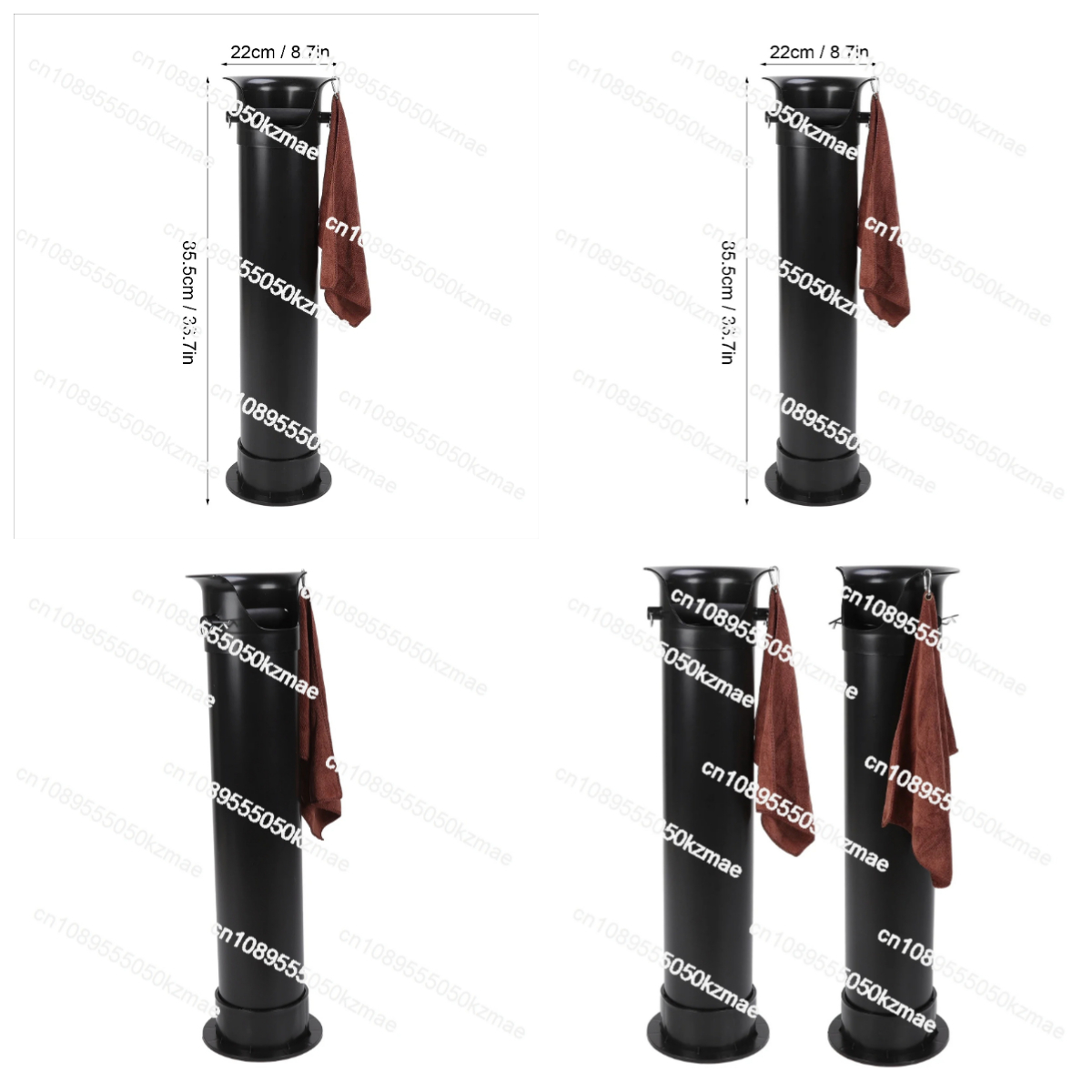 Commercial Kitchen Bin - Commercial Floor Standing Coffee Knock Box