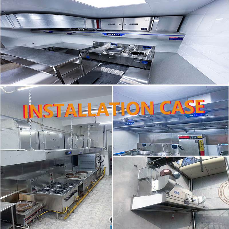 Smart Range Hood with ESP  for - đánh giá và giá Range Commercial Kitchen
