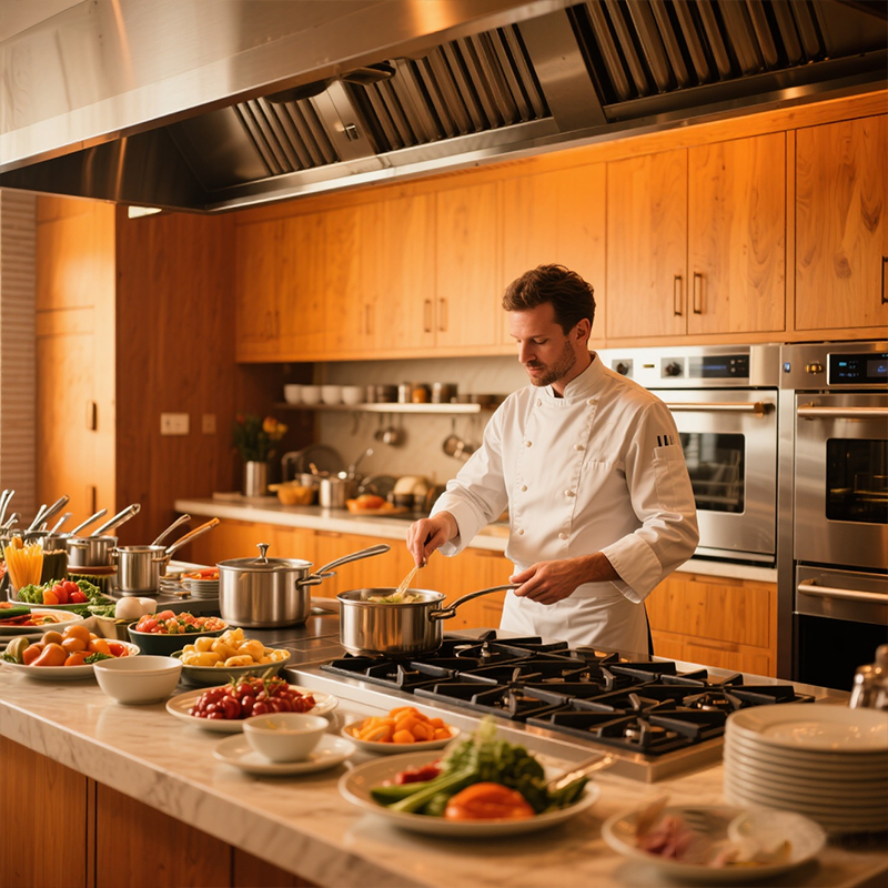 Automatic Commercial Kitchen E - đánh giá và giá Range Commercial Kitchen