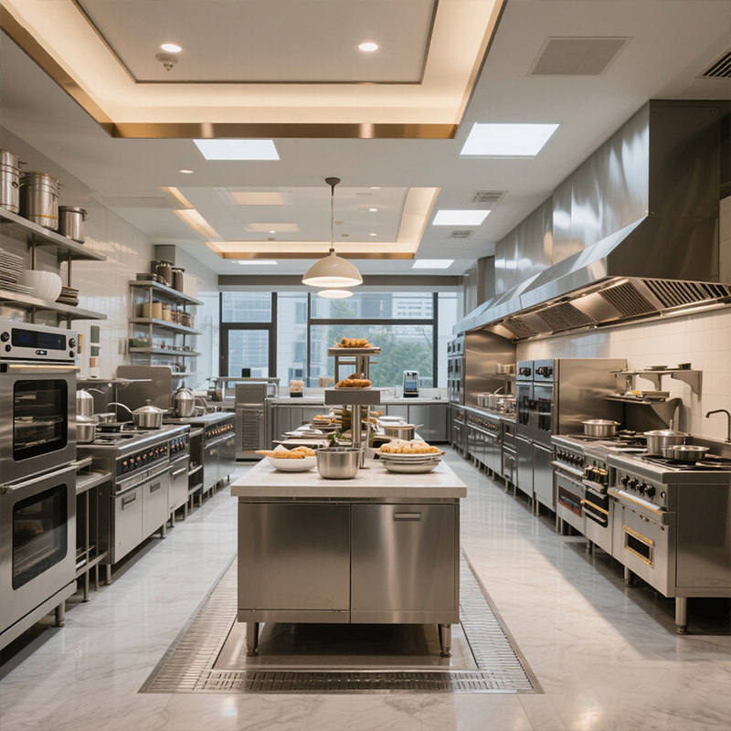 Automatic Commercial Kitchen E - đánh giá và giá Range Commercial Kitchen