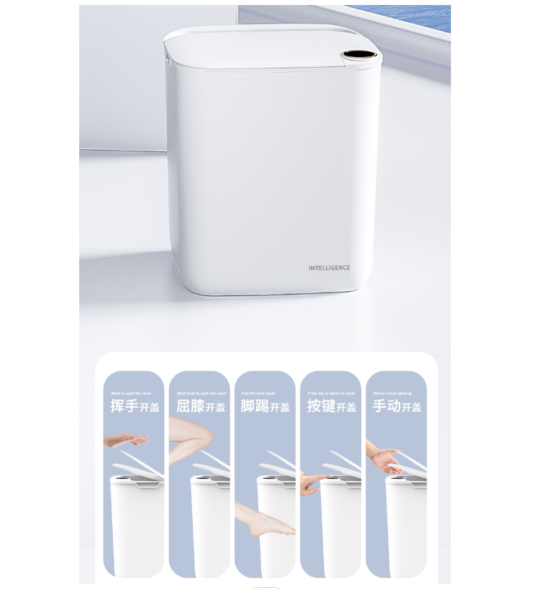 Smart Sensor Automatic Trash C - đánh giá và giá Commercial Kitchen Bin