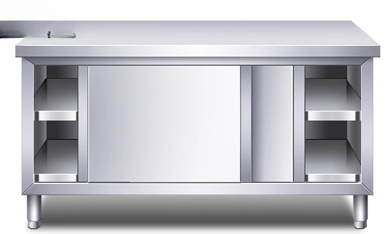 Kitchen Console Stainless Stee - đánh giá và giá Commercial Kitchen Worktops
