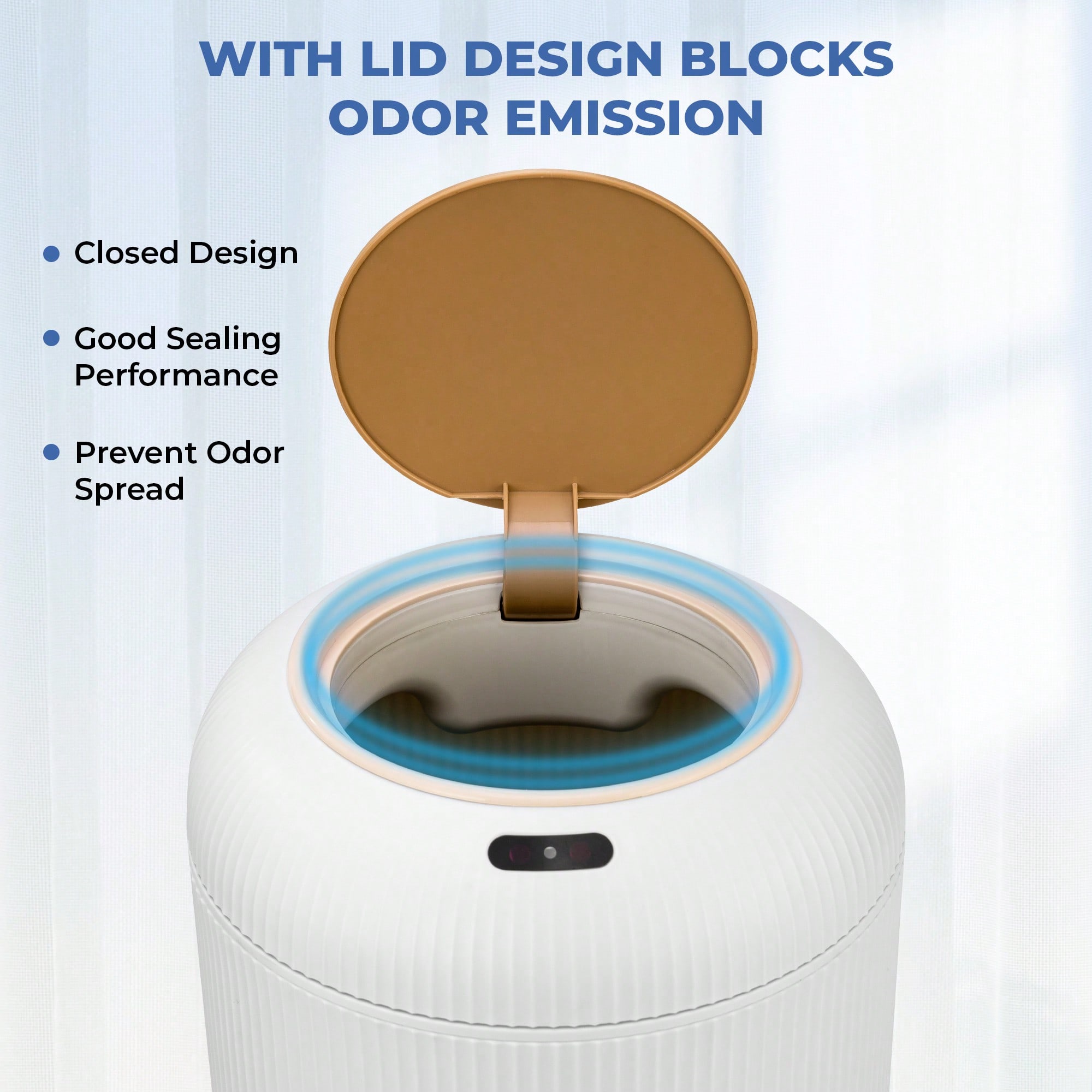 Motion Sensor Trash Can with L - đánh giá và giá Commercial Kitchen Bin