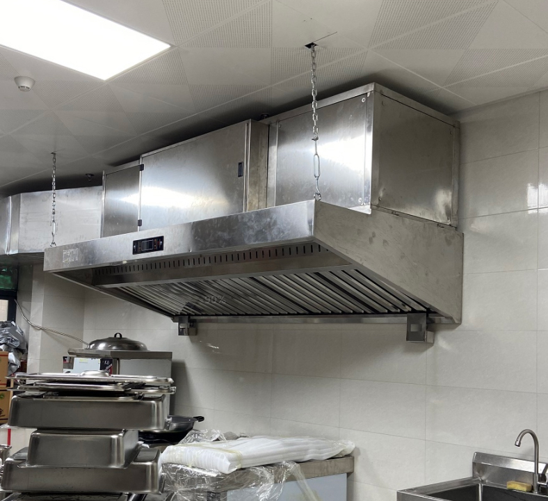Kitchen Exhaust Hood with ESP  - đánh giá và giá Commercial Kitchen Hoods