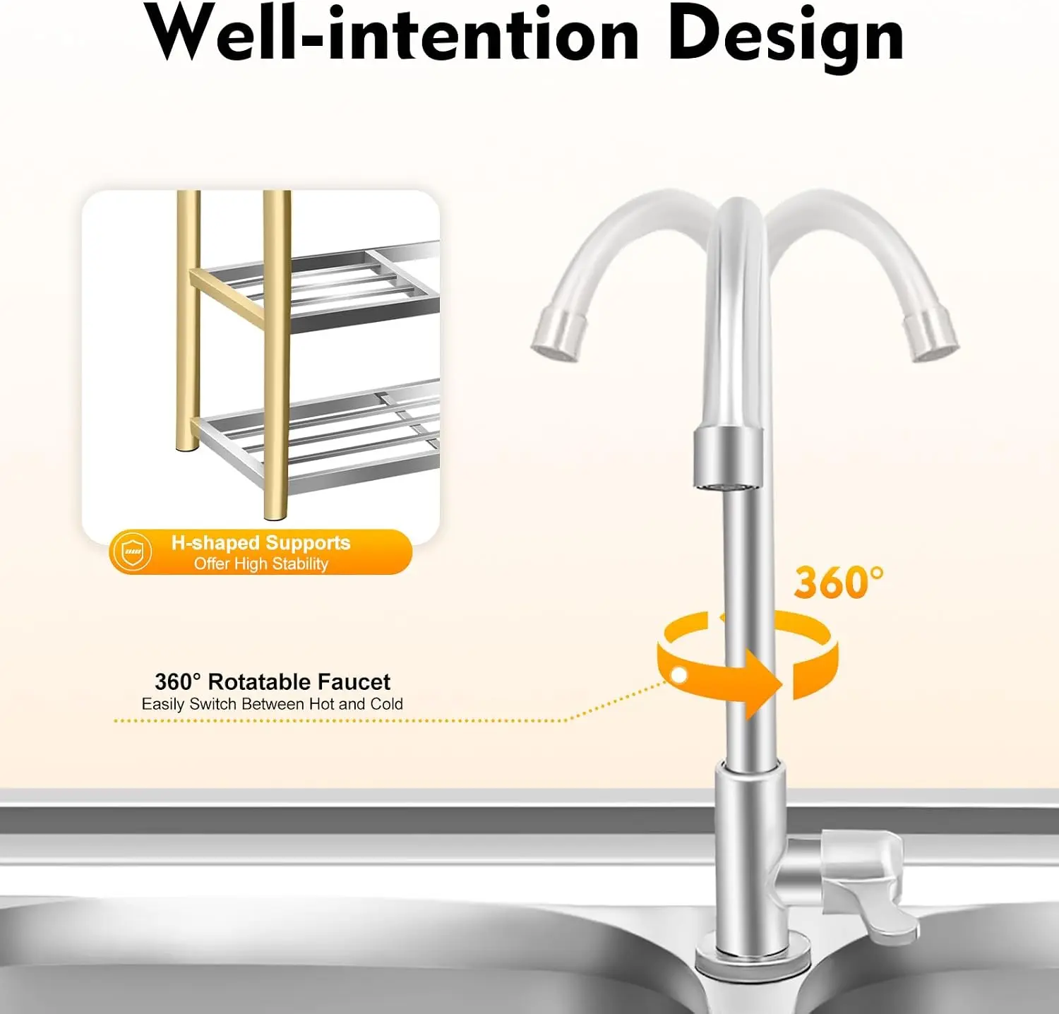 Kitchen Freestanding Prep Sink - đánh giá và giá Commercial Kitchen Worktops
