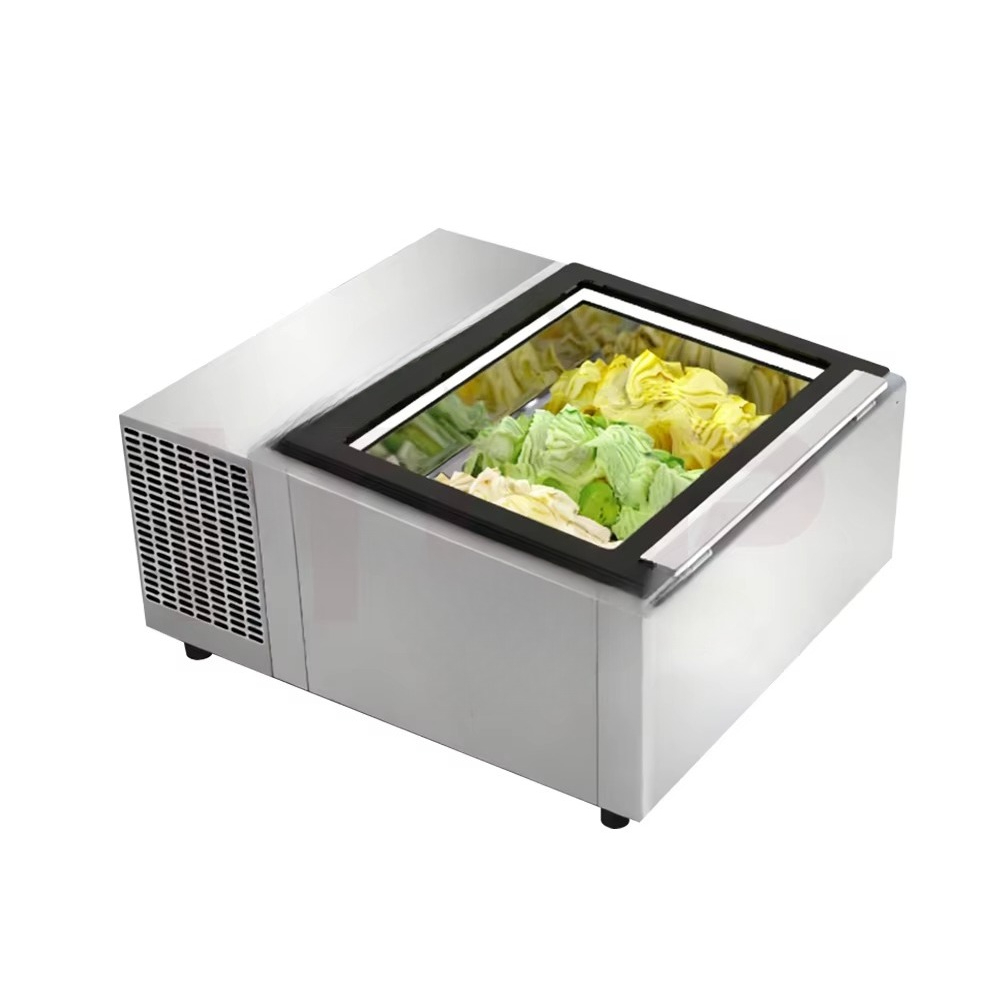 Commercial Glass Door Mini Che - đánh giá và giá Commercial Chest Freezer