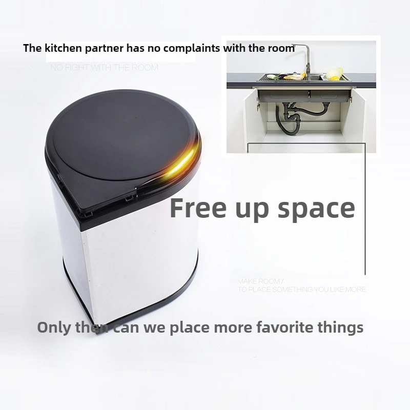 Premium Pull-Out Cabinet Trash - đánh giá và giá Commercial Kitchen Bin