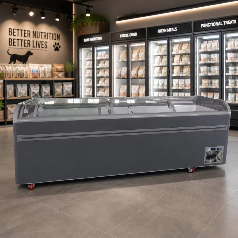 Glass Top Chest Freezer With R - đánh giá và giá Commercial Chest Freezer
