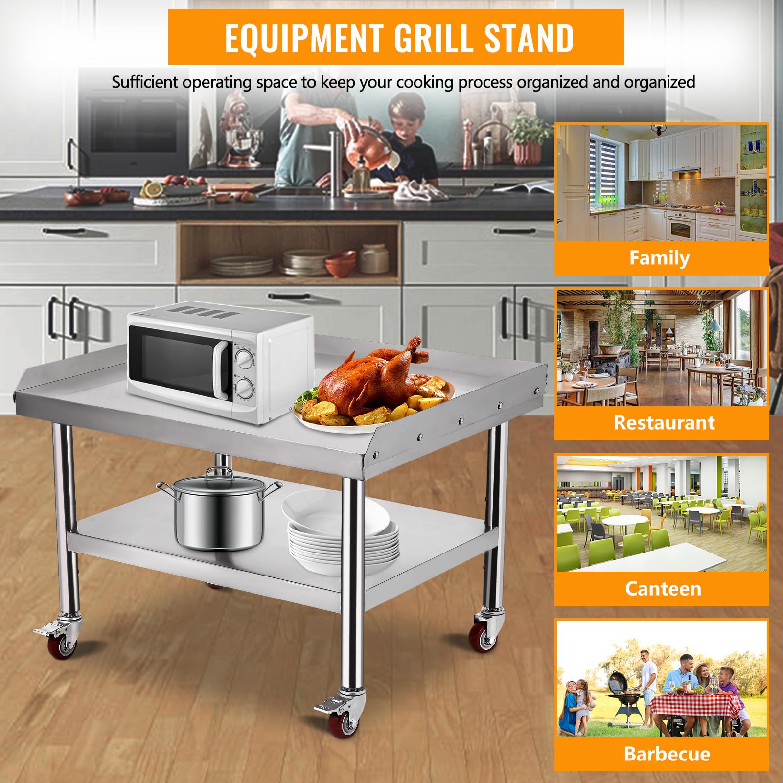 Stainless Steel Equipment Gril - đánh giá và giá Commercial Kitchen Worktops