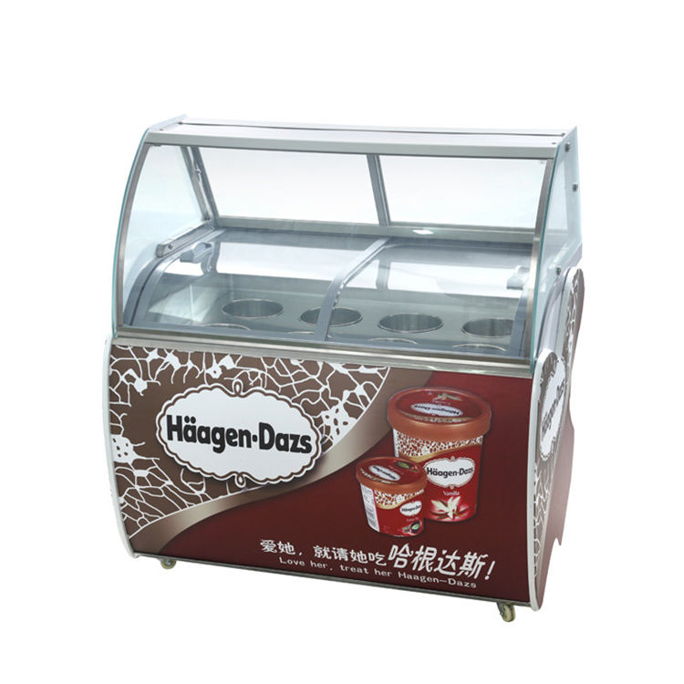 QDMECH Ice Cream Display Chest - đánh giá và giá Commercial Chest Freezer